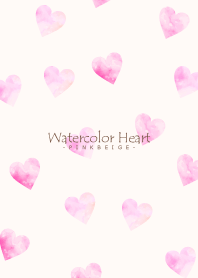 Watercolor-Heart PINKBEIGE 7