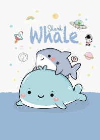 วาฬกับฉลาม อวกาศสีบลูสกาย