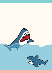 Shark Day02 on P&B