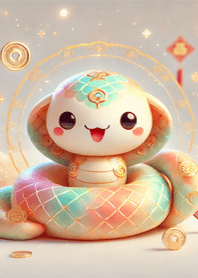 Year of Snake Lucky Theme 009!