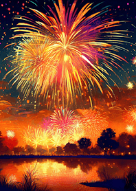 Beautiful Fireworks Theme#261
