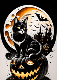 猫万聖節 Bde62C