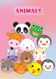 Simple cute animals theme