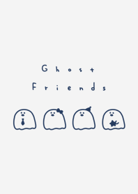 ゆるいおばけ | グレーとネイビー.