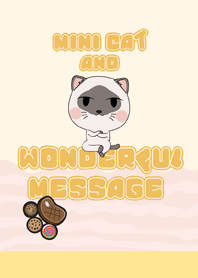 Mini cat and wonderful message (Themes)