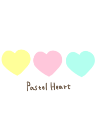 Heart & pastel color