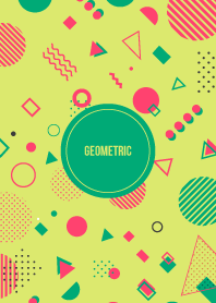 Geometric Mindaro Green