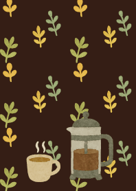 Scandinavian time02 on brown