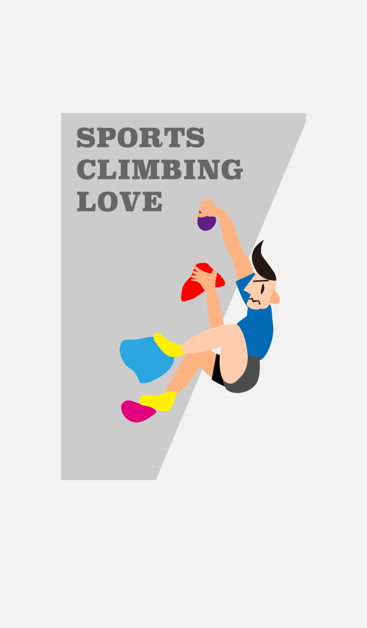 I love sports climbing and bouldering!