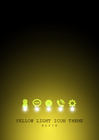 YELLOW LIGHT ICON THEME