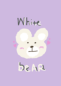 W Bear White
