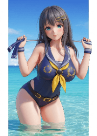 狂野南國比基尼美少女