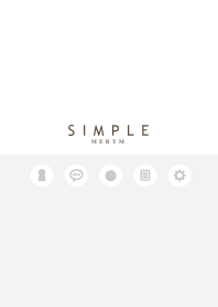 SIMPLE ICON-WHITE- 15