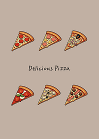 Delicious Pizza(Brown)
