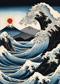 浮世絵の風景-昼 16