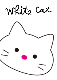 ペア★キャットホワイト