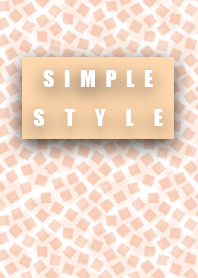 シンプルオレンジテキスタイル