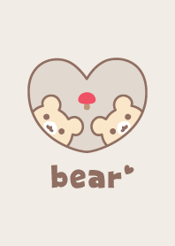Bear Mushroom - Brown