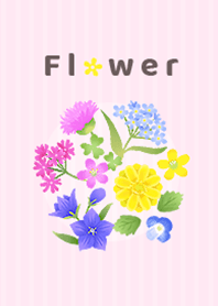 flowers design (pink)