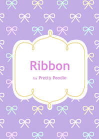 Ribbon (Purple) by Pretty Poodle