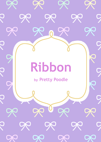 リボン (パープル) by Pretty Poodle