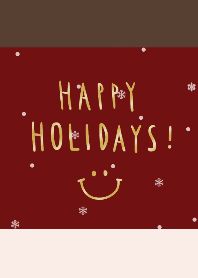スマイル・ハッピーホリデー・ボルドー