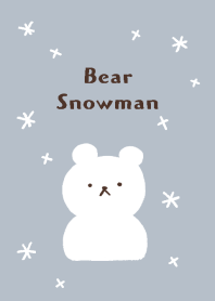Bear Snowman