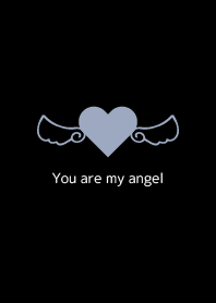 simple love heart Theme angel small 04