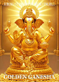 Financial fortune Golden Ganesha 17