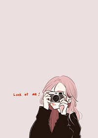 Simple adult cute girl 02