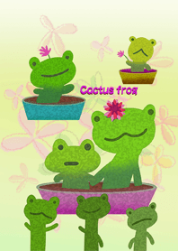 선인장 개구리.