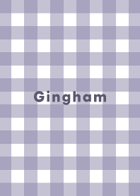 Gingham Plaid - purple