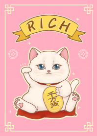 The maneki-neko (fortune cat)  rich 43