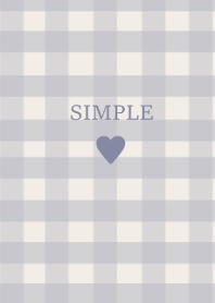 SIMPLE HEART //check dustyblue