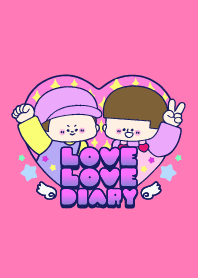 weiweiboy's LOVE LOVE DIARY-pink my day