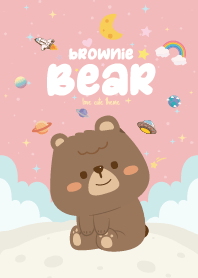 Brownie Bear Fat Cute Pink