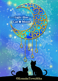 Cat special moon light blue version