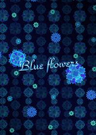 Blue flowers !
