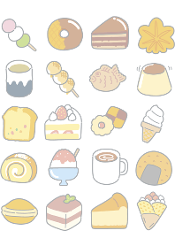 Delicious sweets theme