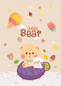 Cubby Bear Love Ice Cream Cutie