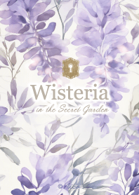 Wisteria in the secret garden