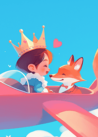 เจ้าชายน้อย $ หมาจิ้งจอก ❤️ เครื่องบิน