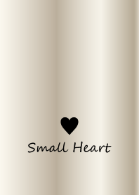 Small Heart *Champagne Gold 7*