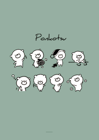 เบจ สีกากี : Monochrome ponkotsu