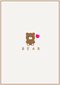 SIMPLE BEAR AND SMALL HEART.