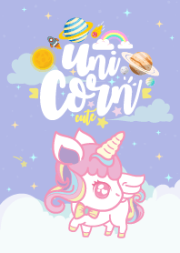 เจ้ายูนิคอร์นน่ารัก กาแล็กซี่ สีมาเจนต้า