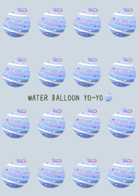 BLUE WATER BALLOON YO-YO/BEIGE
