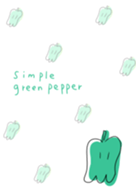 simple green pepper