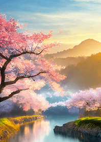 Beautiful real scenery(Spring-561)
