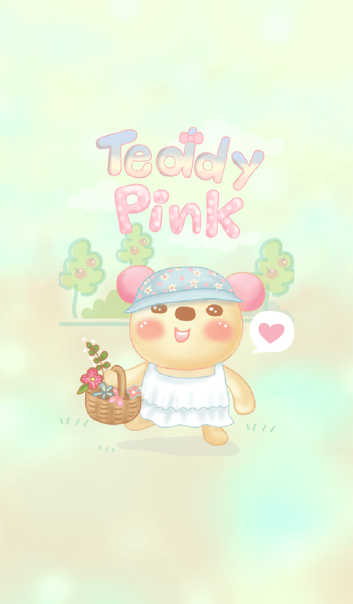 Teddy Pink:bright day.
